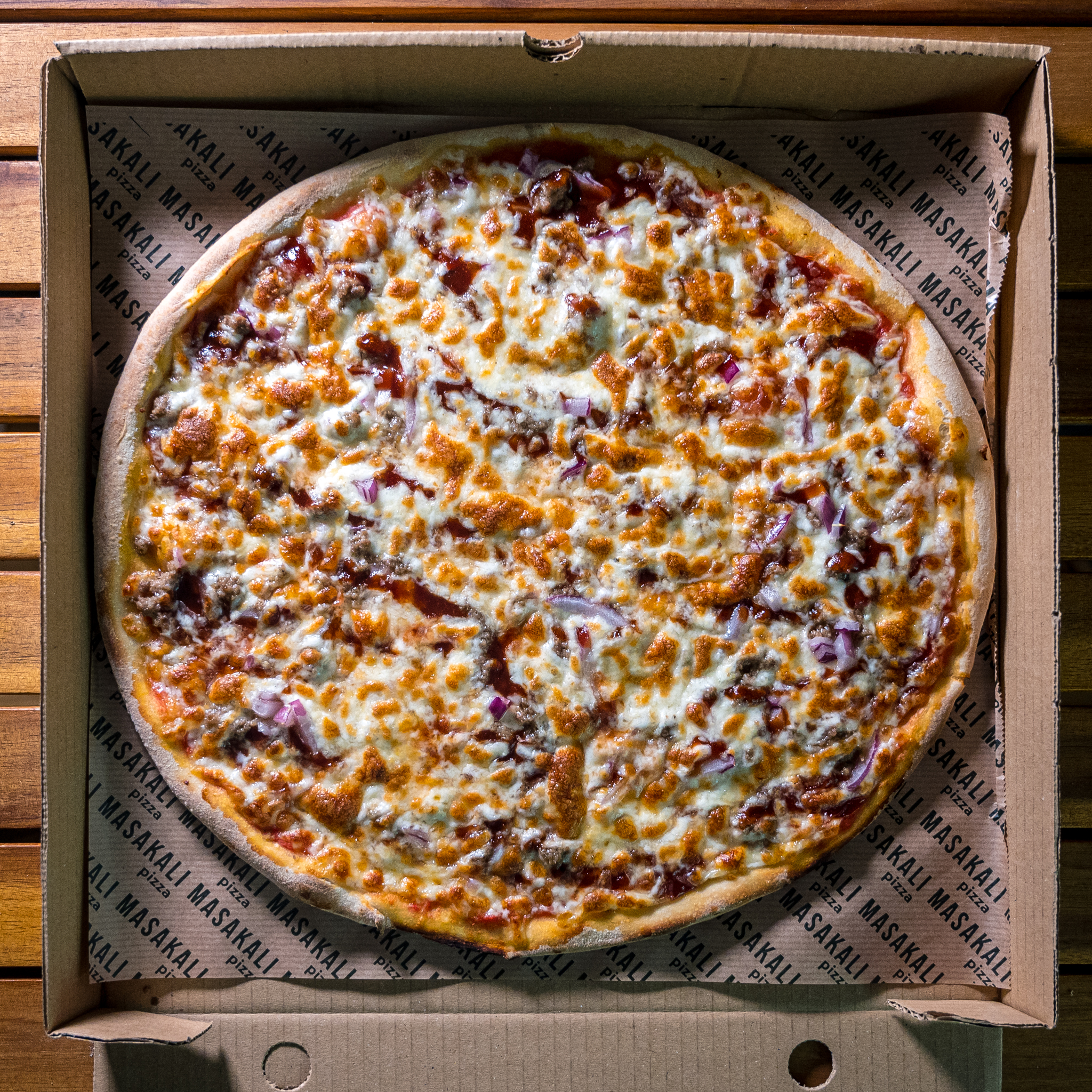 Variedad de pizzas Masakali